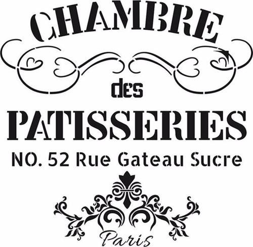 HOME DECOR STENCIL HD-32 45X45