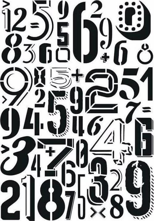 MIX MEDİA STENCIL MA SERİSİ MA93 21X29