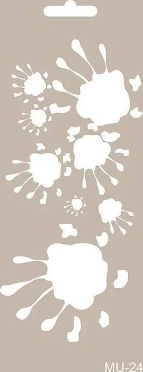 MIX MEDİA STENCIL MU SERİSİ MU24 10X25