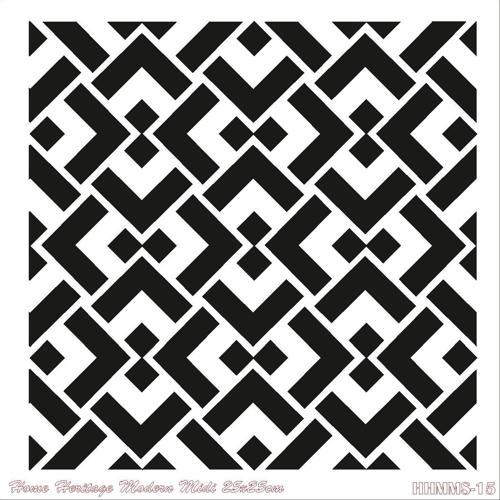 HOME HERITAGE MODERN MIDI 25X25CM HHMMS-15 STENCİL