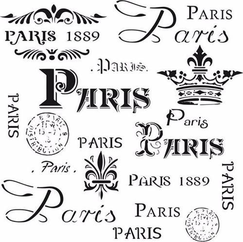 HD010 Home Dekor Stencil 45x45