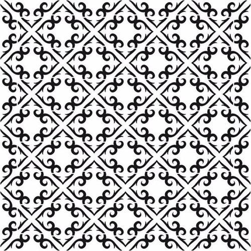 HD091 Home Dekor Stencil 45x45
