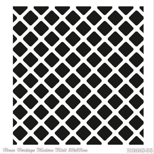 HOME HERITAGE MODERN MIDI 25X25CM HHMMS-38 STENCİL