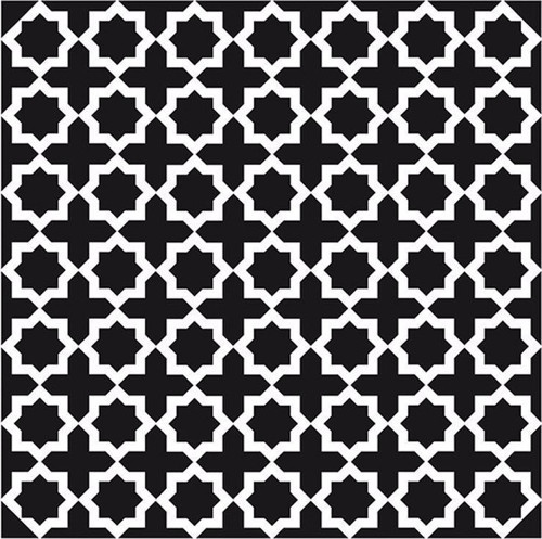 HD100 Home Dekor Stencil 45x45