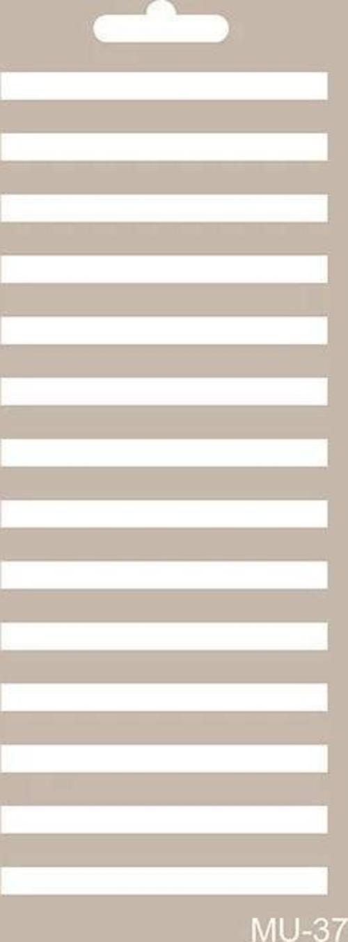 MIX MEDİA STENCIL MU SERİSİ MU37 10X25