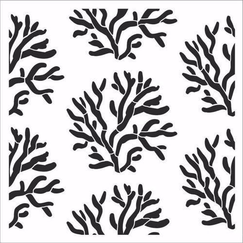 HD122 Home Dekor Stencil 45x45