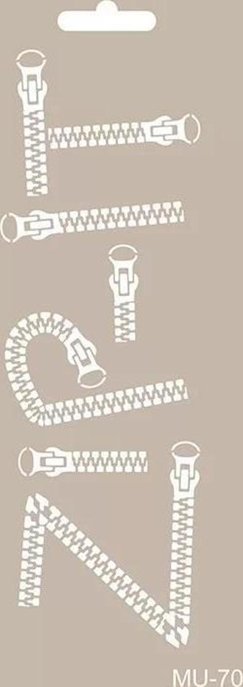 MIX MEDİA STENCIL MU SERİSİ MU70 10X25