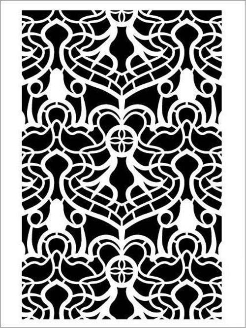 NEW BACKROUND BÜYÜK STENCIL NBC-10 21X30