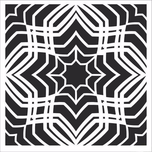 HD149 Home Dekor Stencil 45x45