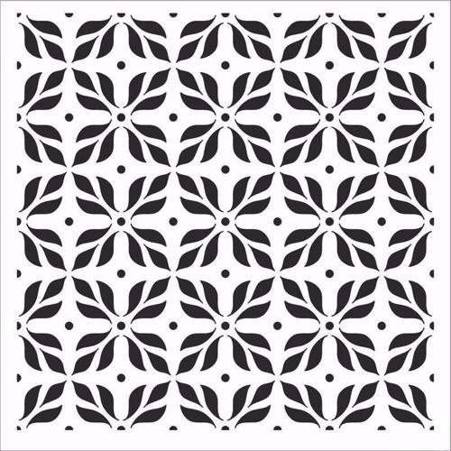 HD152 Home Dekor Stencil 45x45