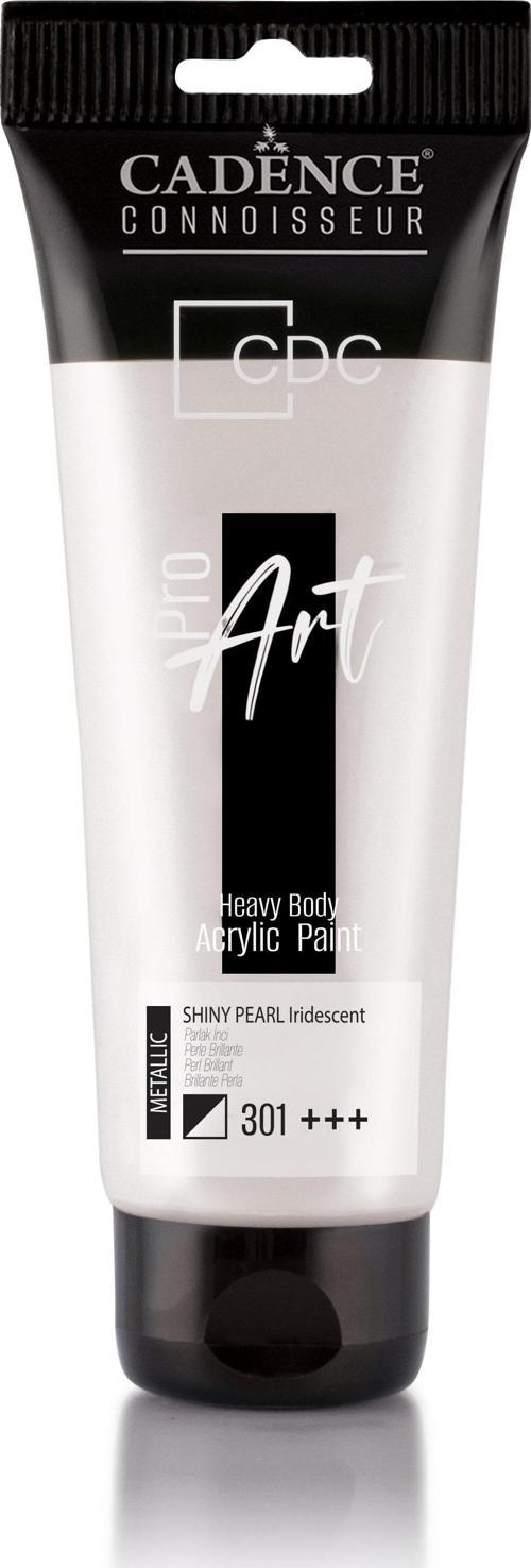 PROART HEAVY BODY  METALİK AKRİLİK BOYA PRM-301 PARLAK İNCİ 120ML