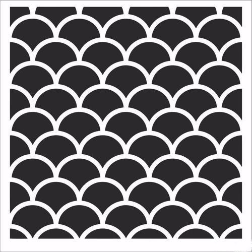 HD155 Home Dekor Stencil 45x45