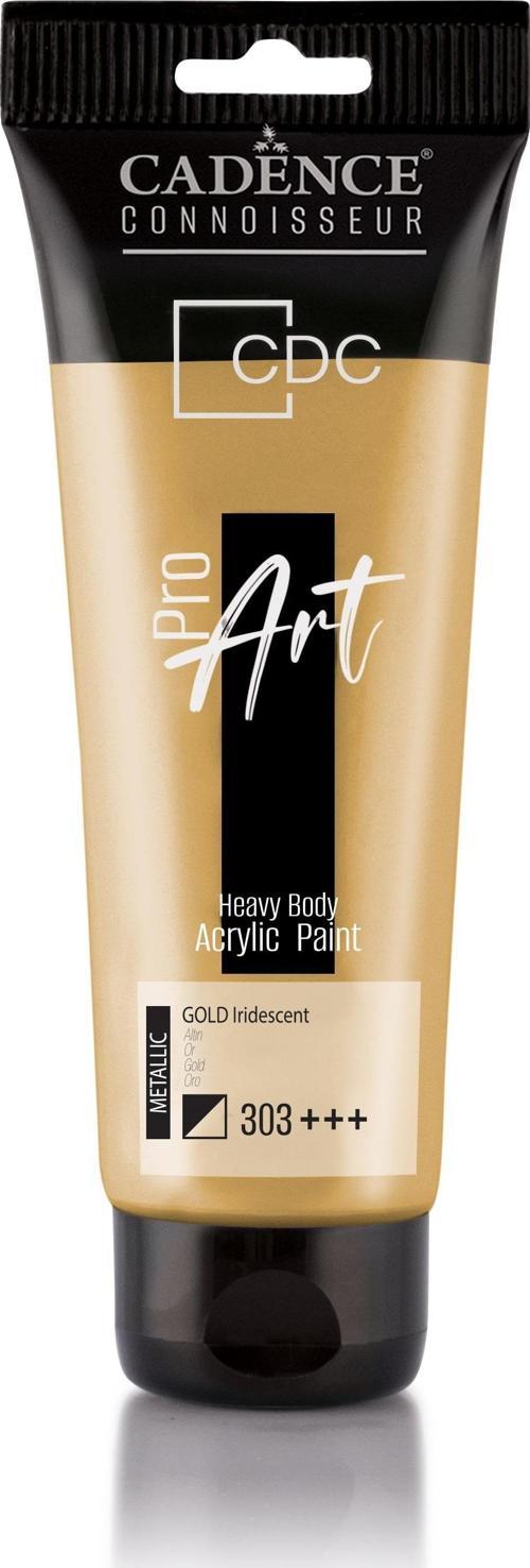 PROART HEAVY BODY  METALİK AKRİLİK BOYA PRM-303 ALTIN 120ML