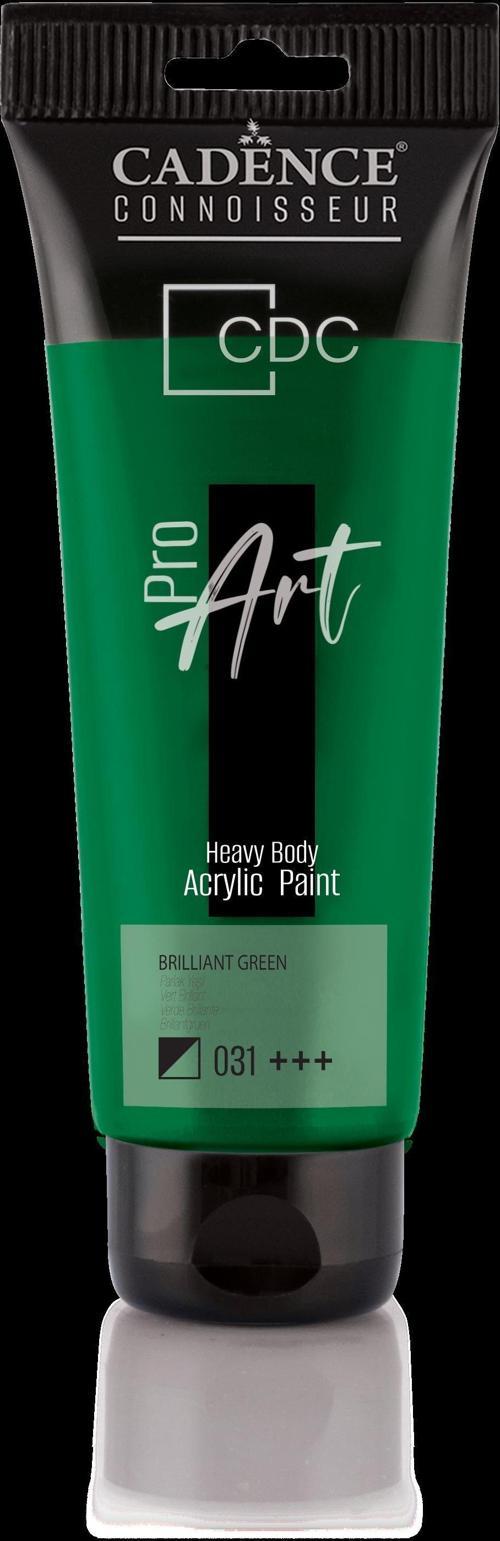 PROART HEAVY BODY AKRİLİK BOYA PR-031 PARLAK YEŞİL 120ML