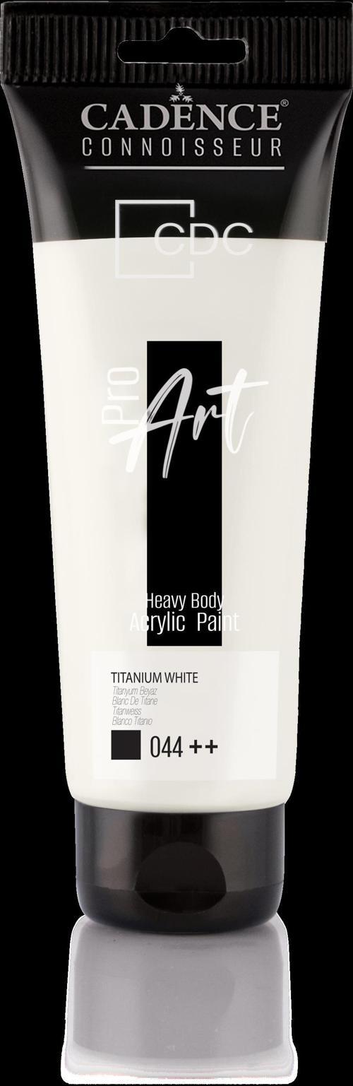 PROART HEAVY BODY AKRİLİK BOYA PR-044 TİTANYUM BEYAZ 120ML