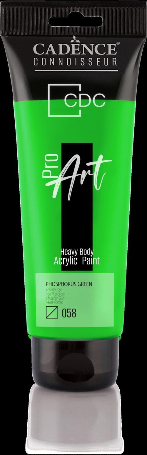 PROART HEAVY BODY AKRİLİK BOYA PR-058 FOSFORLU YEŞİL 120ML