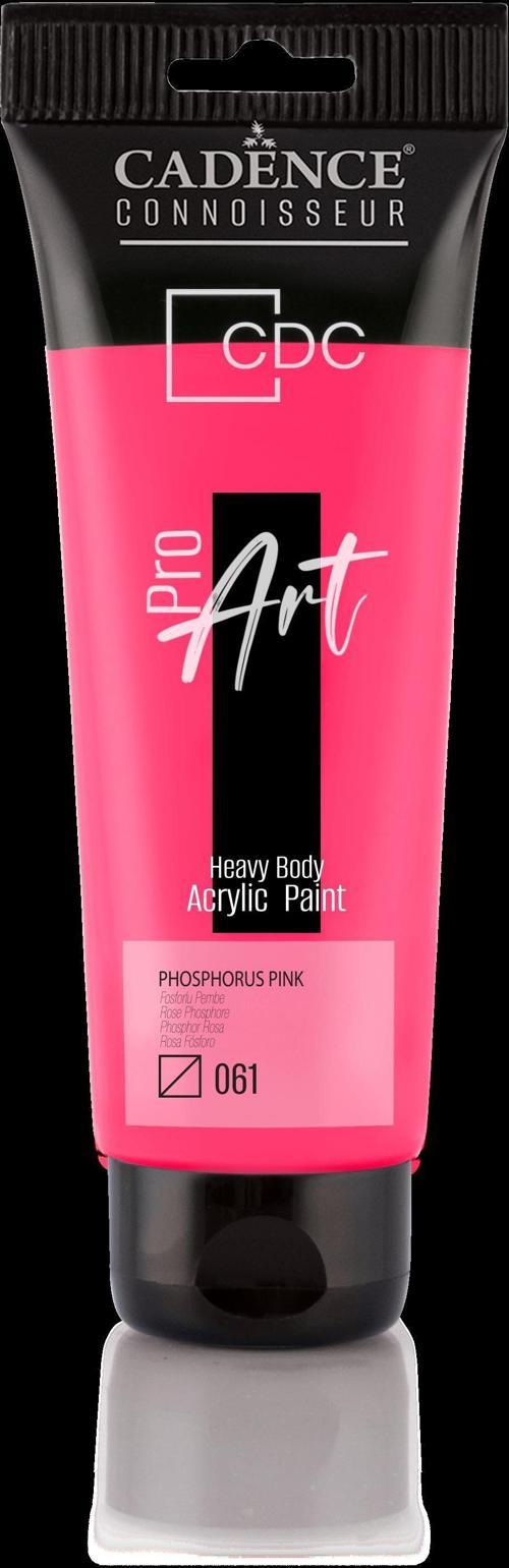 PROART HEAVY BODY AKRİLİK BOYA PR-061 FOSFORLU PEMBE 120ML