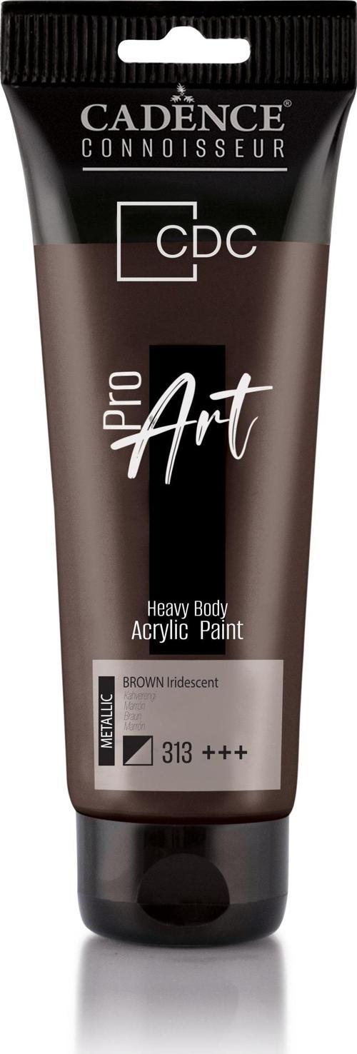 PROART HEAVY BODY METALİK  AKRİLİK BOYA PRM-313 KAHVERENGİ 120ML