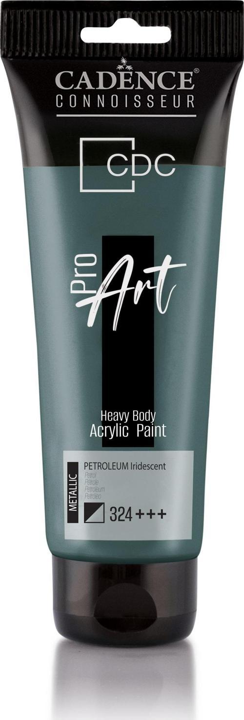 PROART HEAVY BODY METALİK AKRİLİK BOYA PRM-324 PETROL 120ML