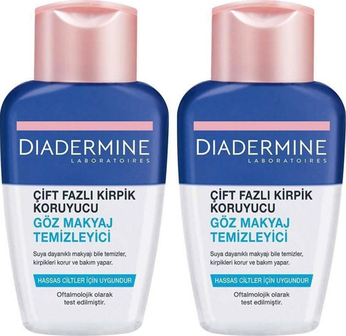 Çift Fazlı Kirpik Koruyucu Göz Makyaj Temizleyici 125 ml X 2 Adet