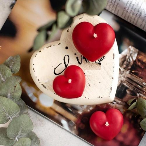 12 Pcs Heart Red Floating Water Candle Vıp Kalite 12 Adet Kırmızı Su Mumu Suda Yüzen Mum Kırmızı Mum