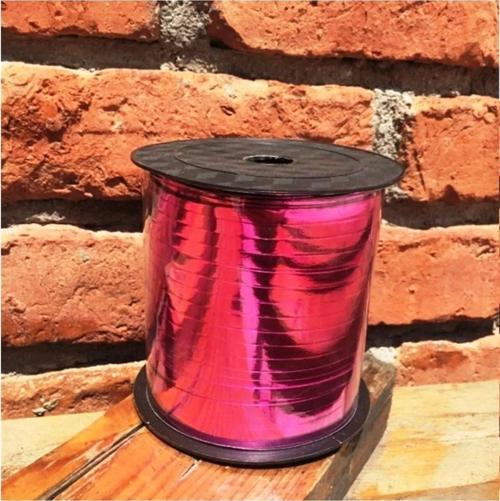 200 Metre Pembe Rafya Parlak Metalik Pembe Rafya Pembe Balon Ipi Parlak Dekorasyon Süsleme Rafyası