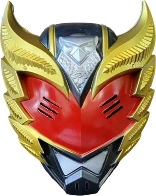 Kırmızı Power Rangers Maskesi Korku Maskesi Cadılar Bayramı Maskesi Kostüm Aksesuarları Maskesi