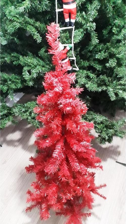 Kırmızı Yılbaşı Ağacı 150 Cm Kırmızı Noel Ağacı Kırmızı Yılbaşı Çam Ağacı Kırmızı Çam Ağacı