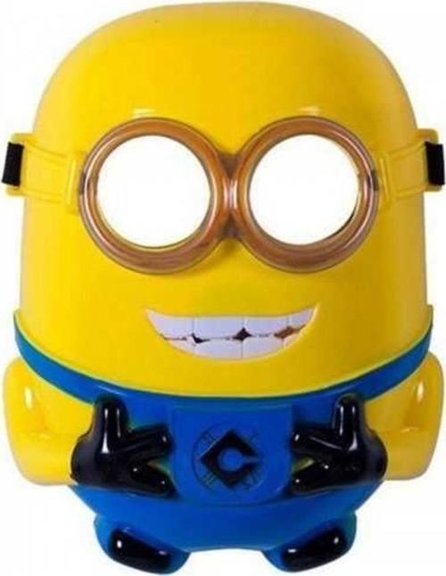 Led Işıklı Maske Işıklı Minyonlar Maskesi Led Light Minions Mask Işıklı Cadılar Bayramı Maskesi