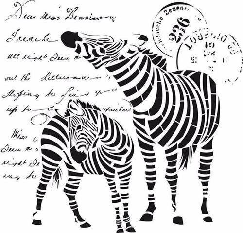 HDM108 Home Dekor Midi Stencil (25X25)