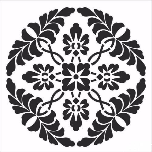 HDM113 Home Dekor Midi Stencil (25X25)