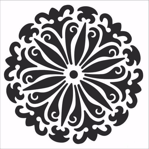 HDM116 Home Dekor Midi Stencil (25X25)