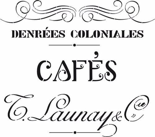 HOME DECOR STENCIL HD-37 45X45