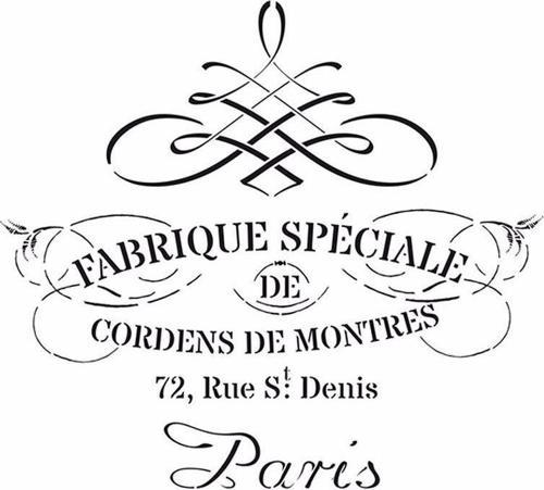 HOME DECOR STENCIL HD-39 45X45