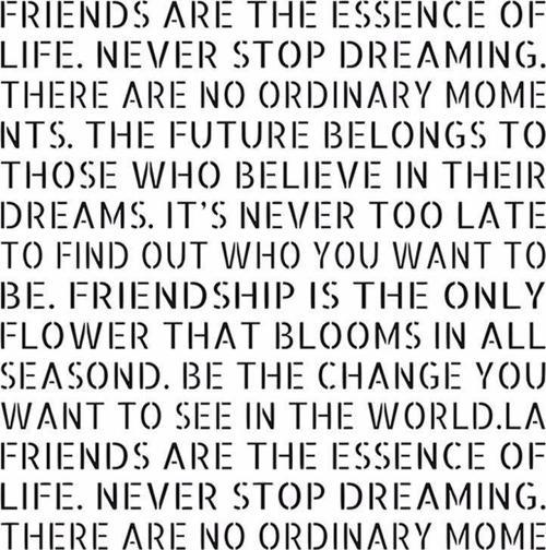 HOME DECOR STENCIL HD-51 45X45