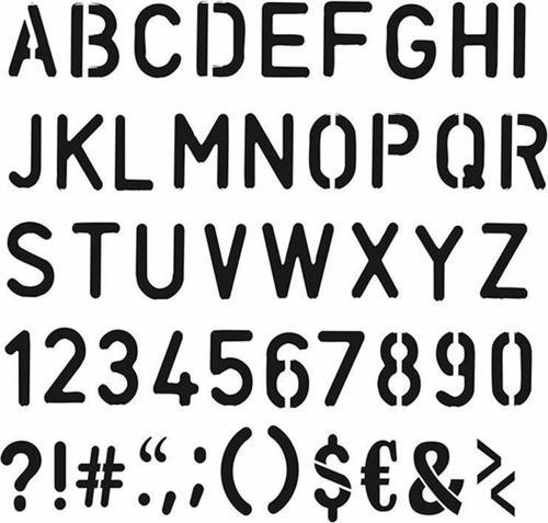 HOME DECOR STENCIL HD-59 45X45