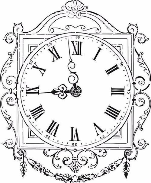 HOME DECOR STENCIL HD-63 45X45