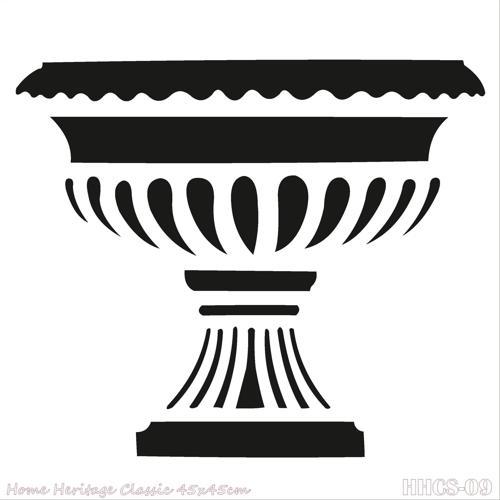 HOME HERITAGE CLASSIC 45X45CM HHCS-09 STENCİL