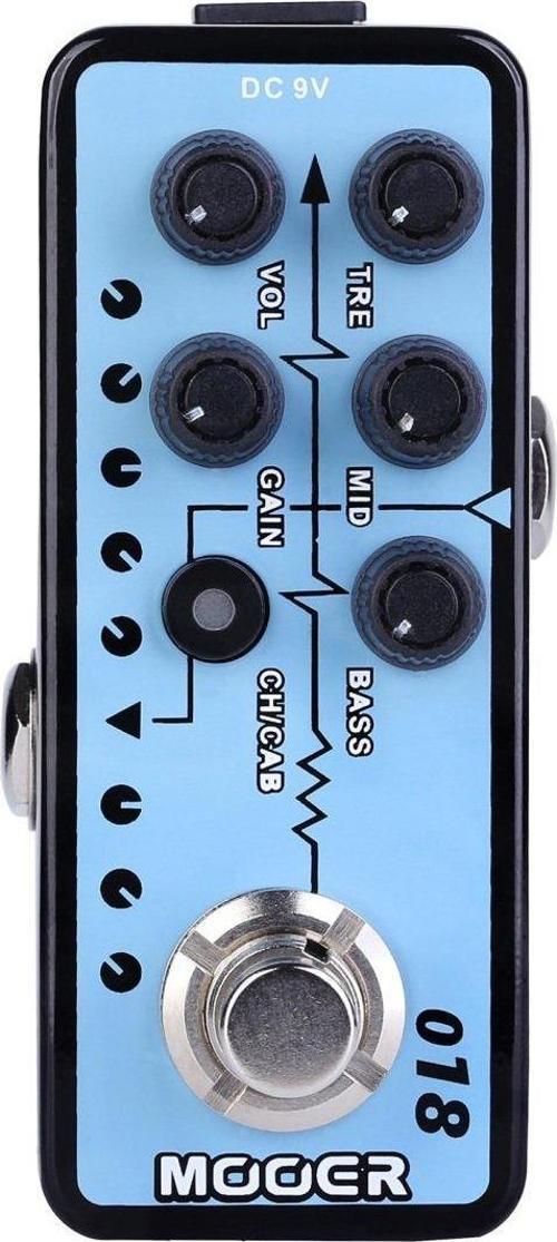 M018 Micro PreAMP (Custom 100 Based) Pedalı