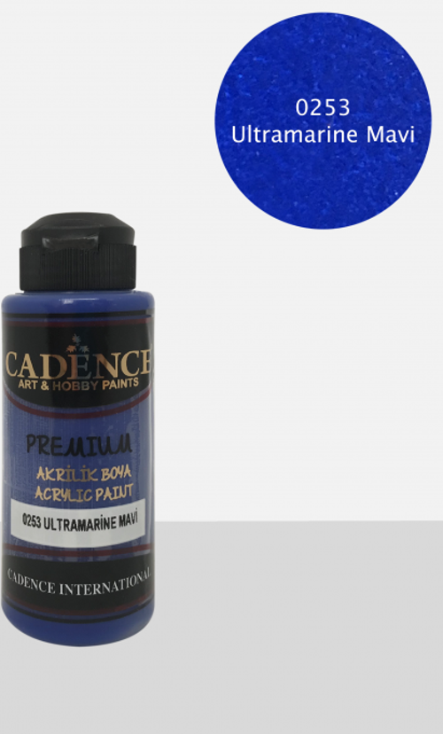 120ML(cc) 0253 Ultra Marine Mavi