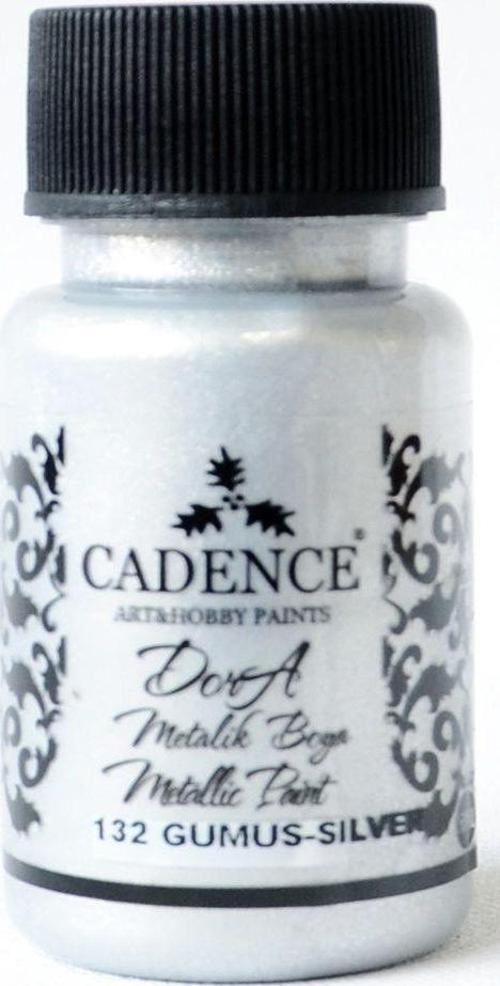 132 Gümüş Dora Metalik Boya 50ML(cc)