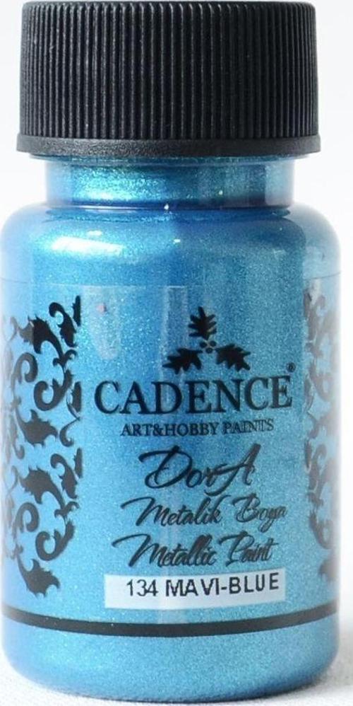 134 Mavi Dora Metalik Boya 50ML(cc)