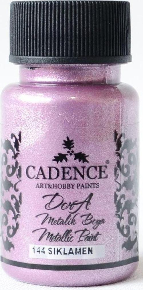 144 Siklamen Dora Metalik Boya 50ML(cc)