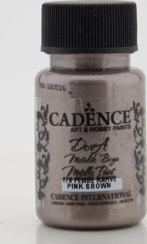 170 Pembe Kahve Dora Metalik Boya 50ML(cc)