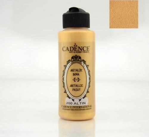 200 Altın 120ML Metalik Boya