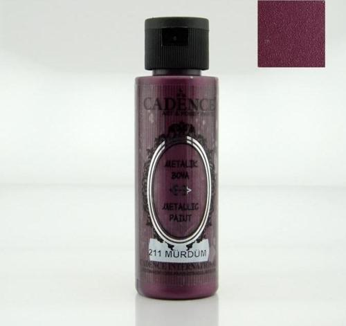 211 Mürdüm 70ML Metalik Boya