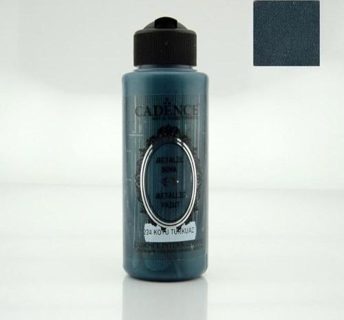 224 Koyu Turkuaz 120ML Metalik Boya