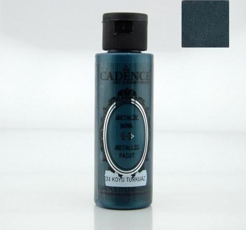 224 Koyu Turkuaz 70ML Metalik Boya