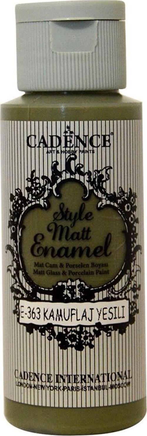 ENAMEL CAM BOYASI E-363 KAMUFLAJ YEŞİLİ 59ML