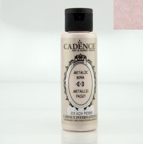 233 Açık Pembe 70ML Metalik Boya